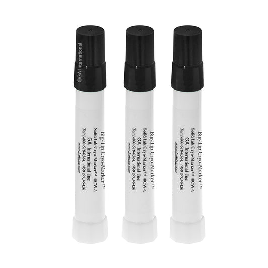 Cryo-Marker™ - Solid Ink Water-Resistant Big Tip Marker, Pack of 3 (CW-1-3)