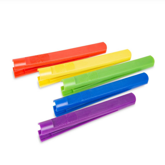 Cryogenic vial grippers, assorted colors