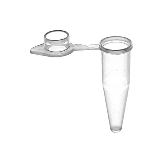 0.2ml Thin Wall PCR Tubes, Clear, Frosted Flat Cap